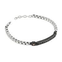 Bracelet Boccadamo Man Man in Steel ABR763